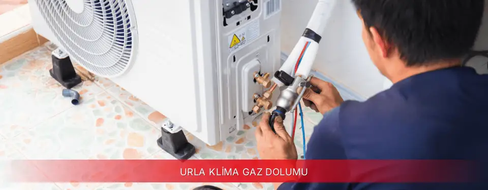 Urla İlçemi Kumtel Klima Gaz Dolumu